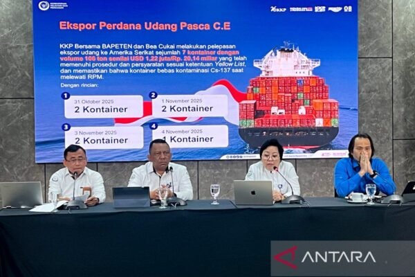 Indonesia mendapatkan kembali kepercayaan AS saat ekspor udang dilanjutkan