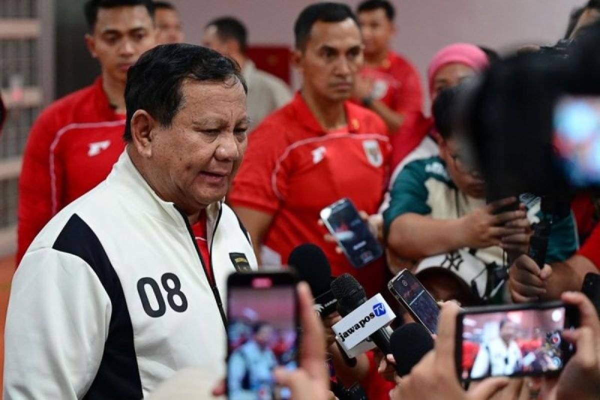 Prabowo berkomitmen untuk memajukan prestasi olahraga Indonesia