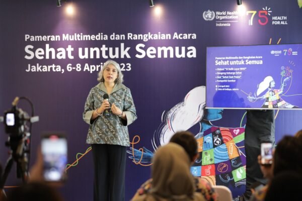 WHO merayakan ulang tahun ke-75 dan menyerukan kesetaraan kesehatan