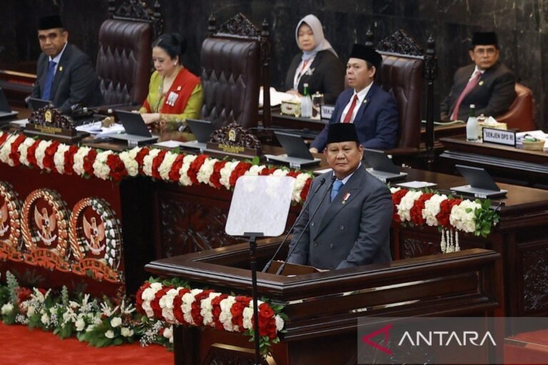 Ekonomi Indonesia tumbuh di atas 5% di tengah tantangan global: Prabowo