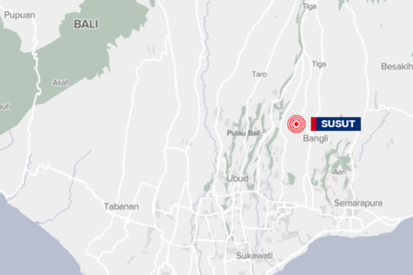 Gempa bumi melanda Bali, belum ada laporan kerusakan.