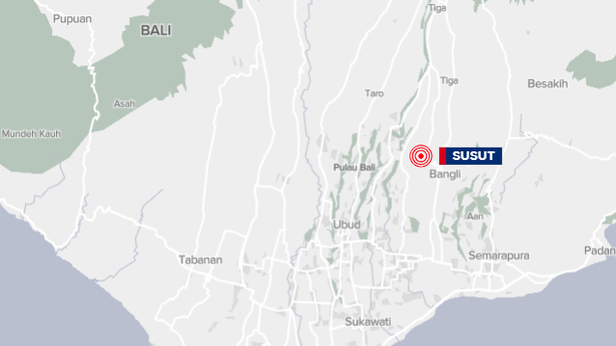 Gempa bumi melanda Bali, belum ada laporan kerusakan.