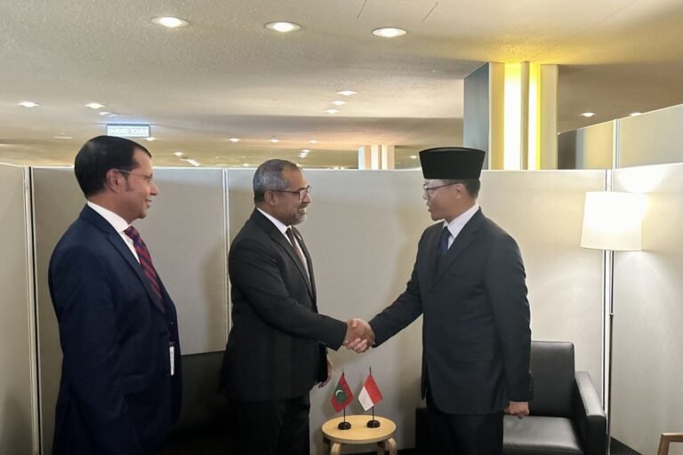 Indonesia dan Maldives akan memperkuat hubungan melalui kerja sama di bidang kesehatan.