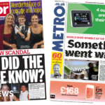 Judul berita: 'Apa yang diketahui istana?' dan 'Goncangan global'