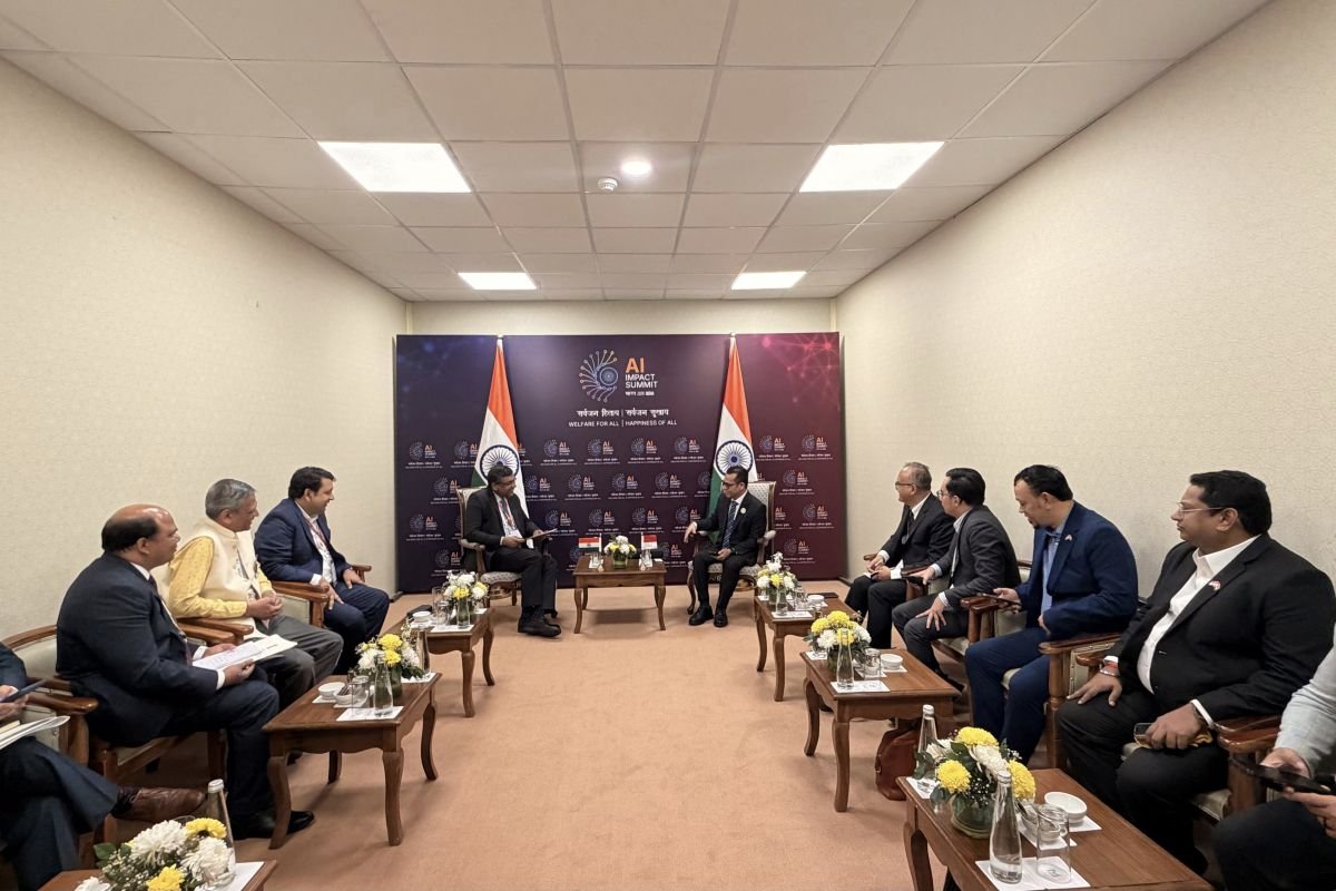 Indonesia dan India berencana untuk memperluas kerja sama strategis di bidang urusan digital.