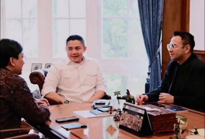 Berdiskusi dengan Yovie dan Raffi, Seskab Ingin Bahasa Indonesia Mendunia