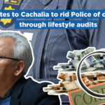 DA menulis surat kepada Cachalia untuk memberantas korupsi di kepolisian melalui audit gaya hidup.