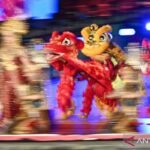 Harmoni Imlek Nusantara menampilkan akulturasi budaya Indonesia.