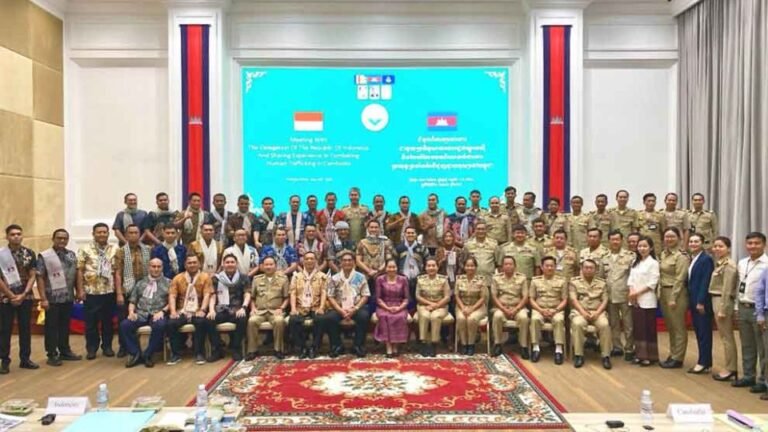 Kamboja dan Indonesia memperkuat upaya bersama dalam memerangi kejahatan lintas batas.