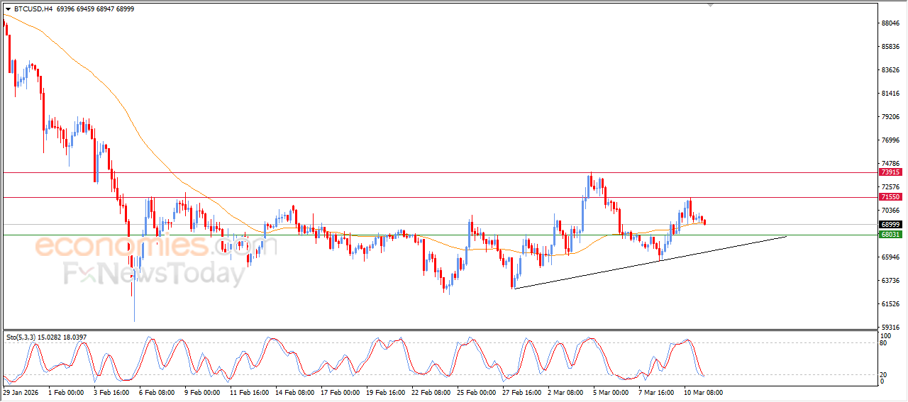Pembaruan perkiraan untuk Bitcoin -11-03-2026