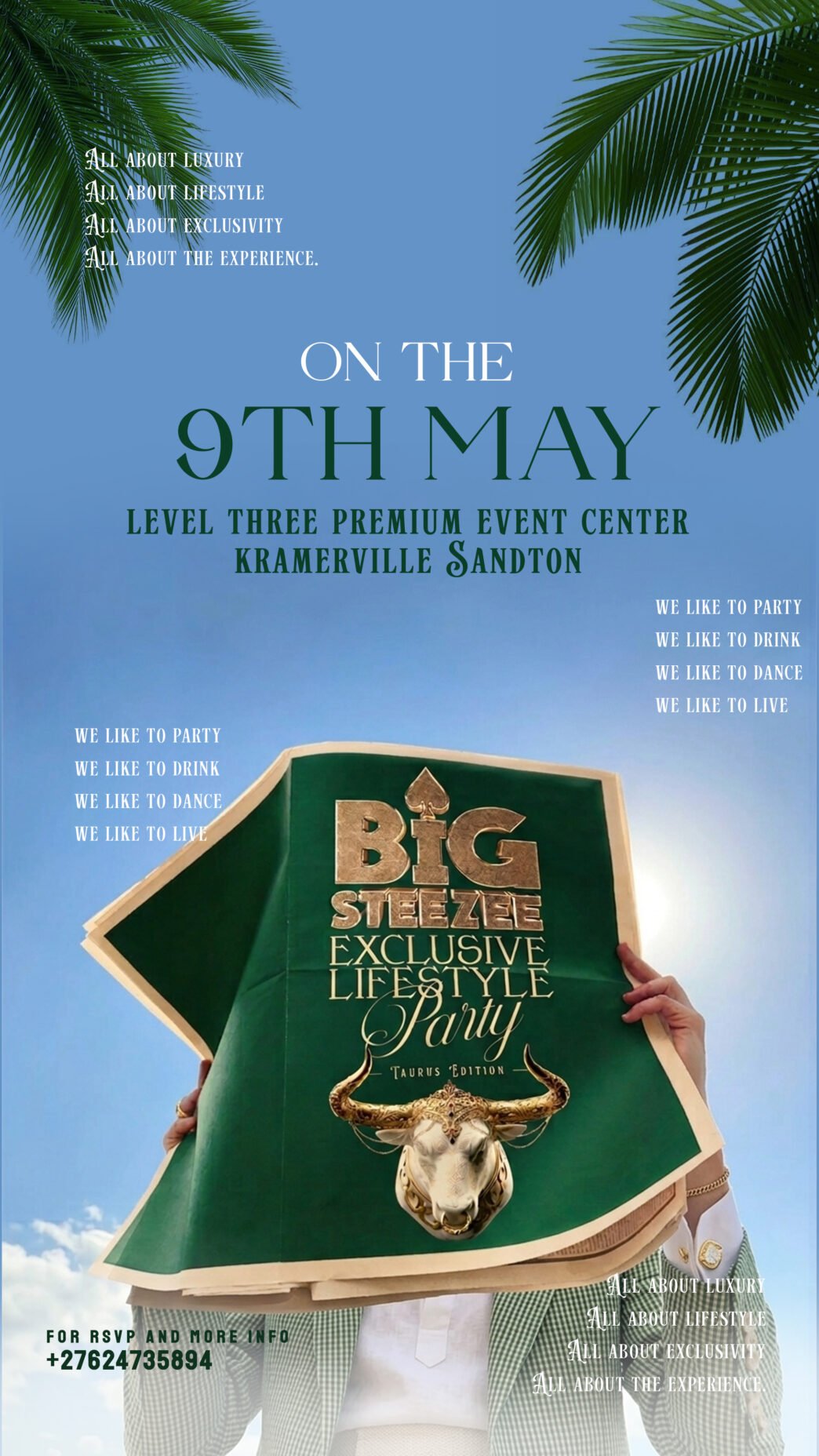 BIG STEEZEE Memperkenalkan Era Baru Pesta Gaya Hidup Mewah di Afrika Selatan
