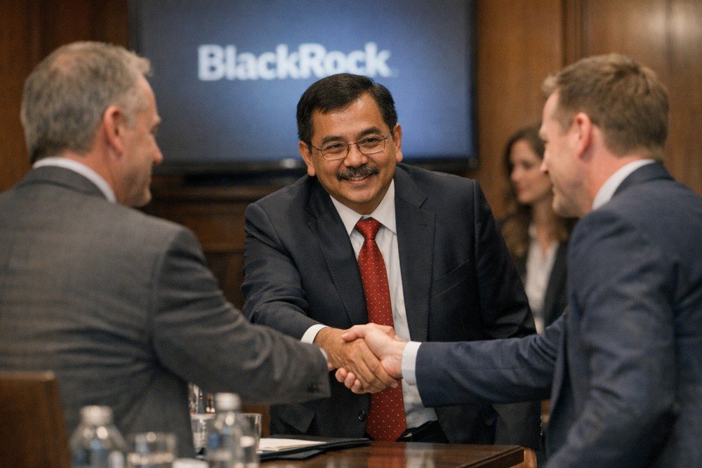 Menteri Keuangan Indonesia Purbaya Bertemu dengan BlackRock dalam Tur Promosi di AS