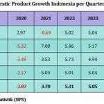 Pembaruan Ekonomi Indonesia: Ekonomi Indonesia Tumbuh Sebesar 4,87% (YoY) pada Kuartal I 2025