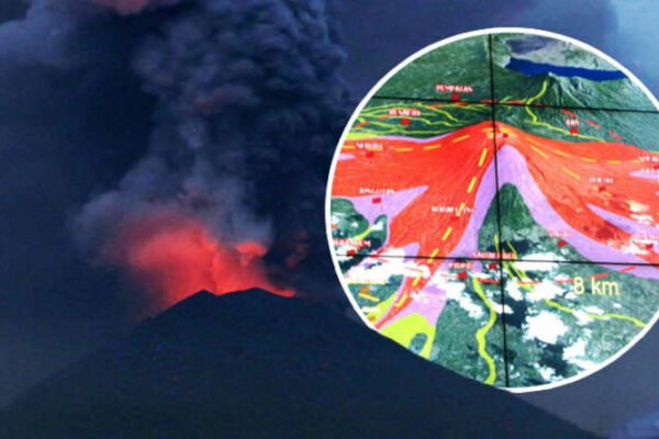 Peta gunung berapi Bali: Di mana letak Gunung Agung di Indonesia? Gunung berapi MELETUS