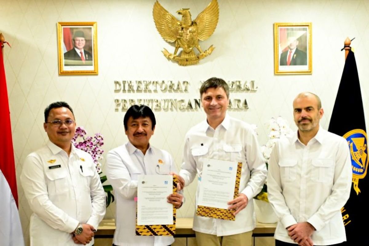 Kerja sama penerbangan Indonesia-Prancis diperbarui dengan Lampiran V