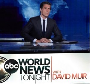 UNTUK KUARTAL KE-35 SECARA BERUNTUN, ACARA BERITA ‘WORLD NEWS TONIGHT WITH DAVID MUIR’ DARI ABC MENJADI ACARA BERITA TERPOPULER DI AMERIKA — MENGUNGULI NBC PADA KUARTAL KE-4 DENGAN SELISIH LEBIH DARI 1,6 JUTA PENONTON — SERTA MENEMPATI PERINGKAT #1 DALAM HAL JUMLAH PENONTON TOTAL,